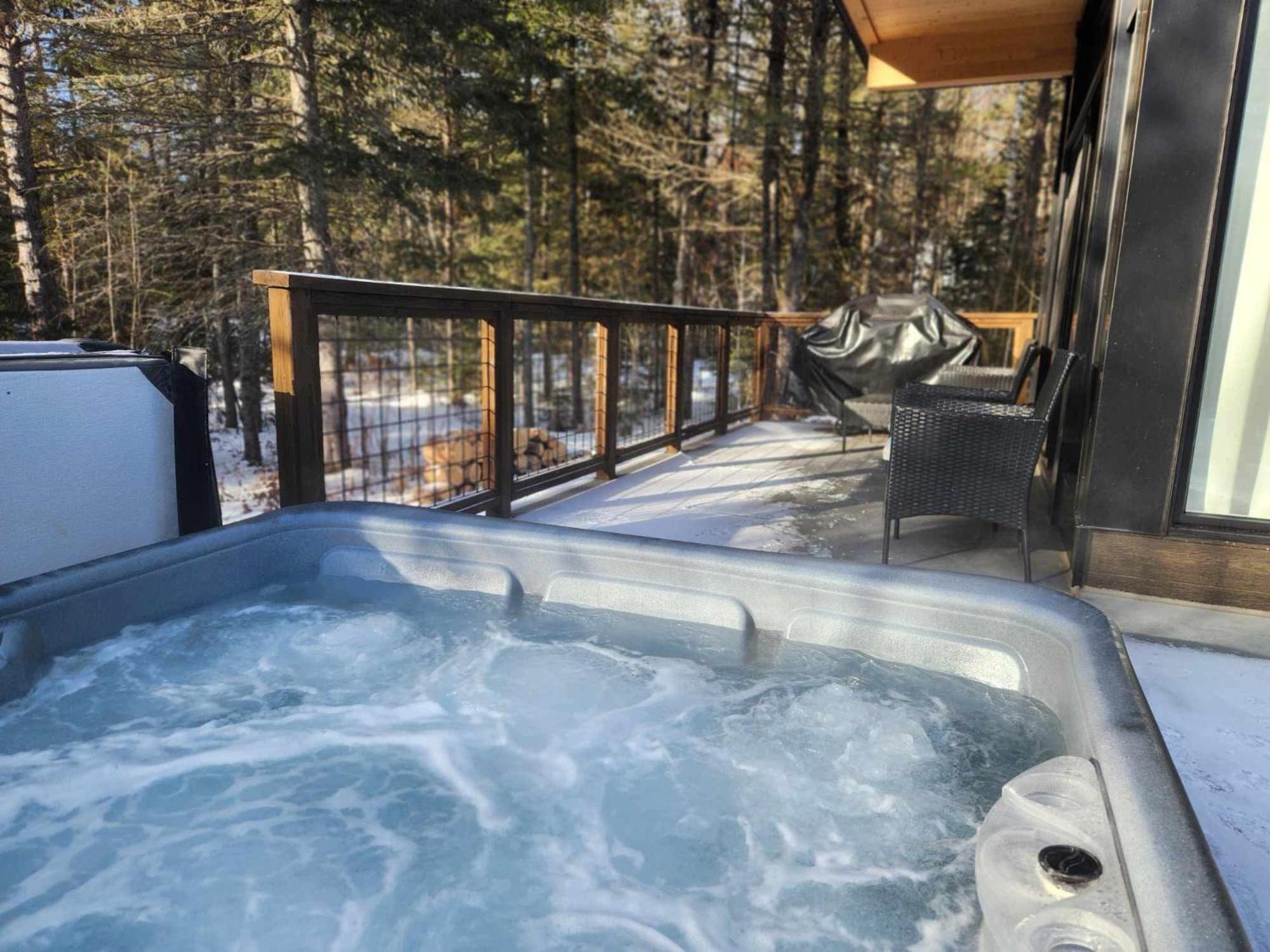 Les Chalets Double K # 1 Saint-Alexis-des-Monts Exterior foto